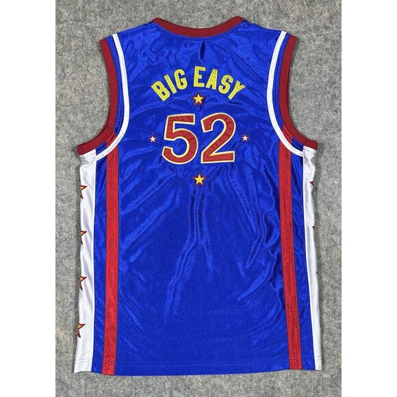 Harlem Globetrotters Big Easy #52 Jersey Youth L Authentic Basketball Stitched - Picture 2 of 9